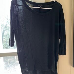 Black light weight express 3/4 sleeve